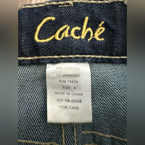 Cache Y2K Denim Bootleg Jeans - Picture 5 of 7